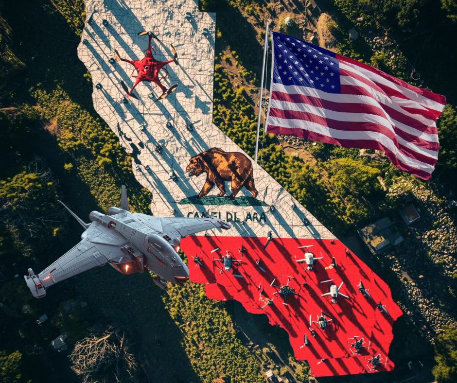 California, drone attack