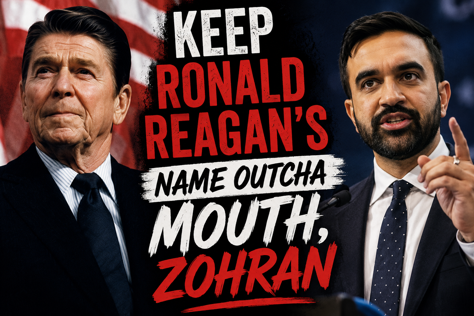 Ronald Reagan, Zohran Mamdani