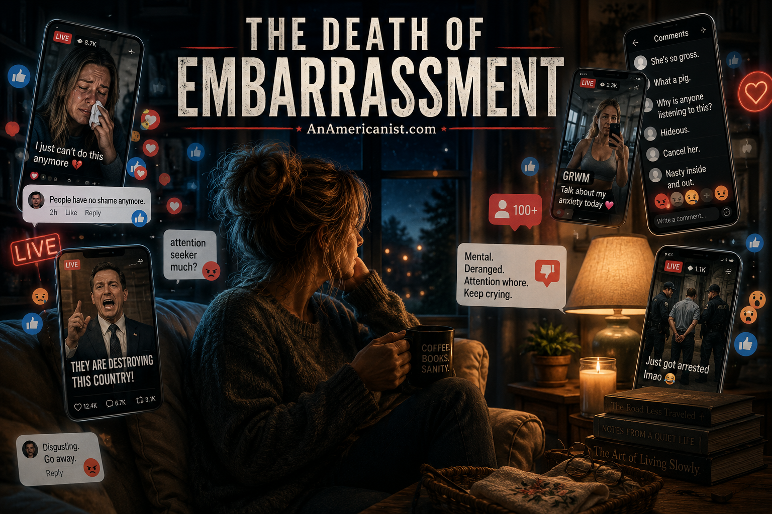 death of embarrassment