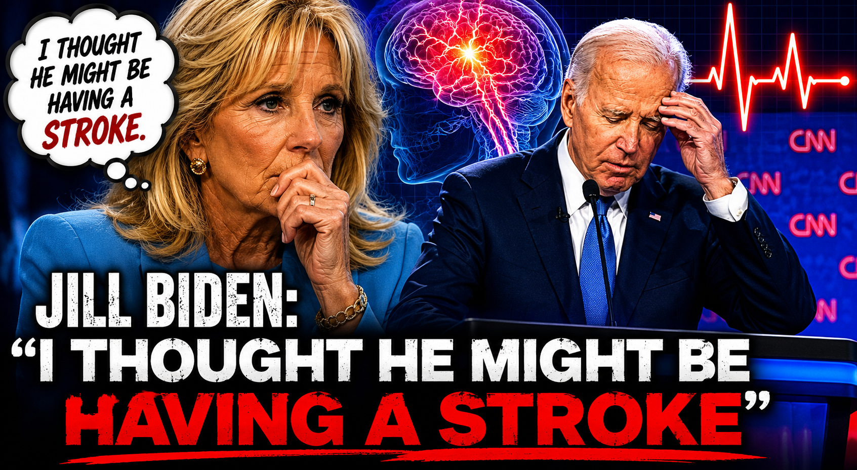 Power Hungry Jill Biden Apparently Didn’t Care Joe Biden Might Be Having A Stroke