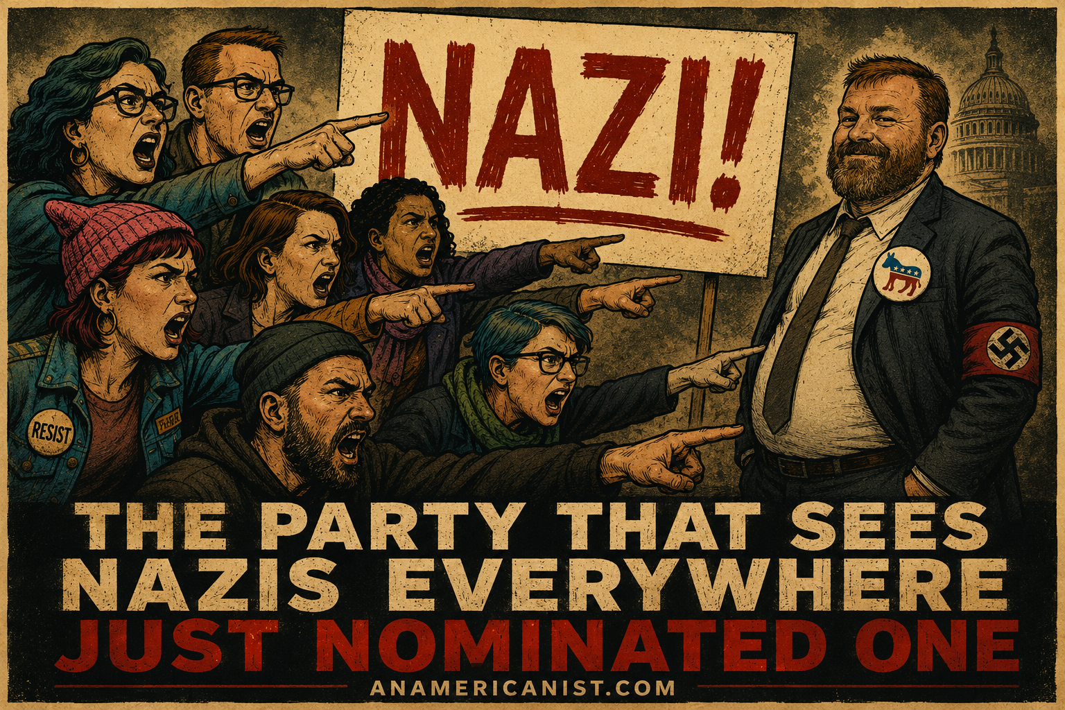 Democrats Graham Platner nazi